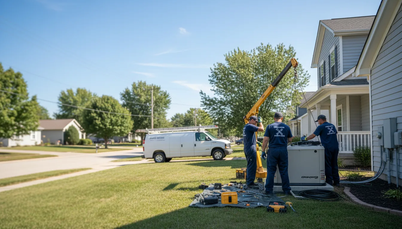 Generator Installation in Nolanville, TX near me